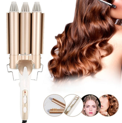 RIZADOR DE PELO TRIPLE EFECTO